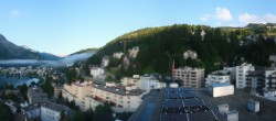 Archiv Foto Webcam St. Moritz Dorf II Ausblick Hotel Schweizerhof Richtung St. Moritz Bad 05:00
