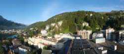 Archiv Foto Webcam St. Moritz Dorf II Ausblick Hotel Schweizerhof Richtung St. Moritz Bad 06:00