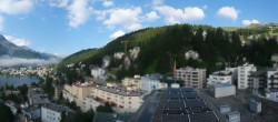 Archiv Foto Webcam St. Moritz Dorf II Ausblick Hotel Schweizerhof Richtung St. Moritz Bad 07:00
