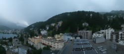 Archiv Foto Webcam St. Moritz Dorf II Ausblick Hotel Schweizerhof Richtung St. Moritz Bad 17:00