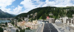 Archiv Foto Webcam St. Moritz Dorf II Ausblick Hotel Schweizerhof Richtung St. Moritz Bad 11:00