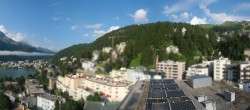Archiv Foto Webcam St. Moritz Dorf II Ausblick Hotel Schweizerhof Richtung St. Moritz Bad 07:00