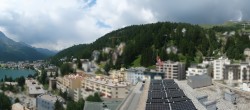 Archiv Foto Webcam St. Moritz Dorf II Ausblick Hotel Schweizerhof Richtung St. Moritz Bad 11:00