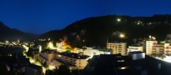 Archiv Foto Webcam St. Moritz Dorf II Ausblick Hotel Schweizerhof Richtung St. Moritz Bad 03:00