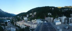 Archiv Foto Webcam St. Moritz Dorf II Ausblick Hotel Schweizerhof Richtung St. Moritz Bad 05:00
