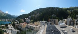 Archiv Foto Webcam St. Moritz Dorf II Ausblick Hotel Schweizerhof Richtung St. Moritz Bad 15:00