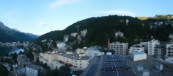 Archiv Foto Webcam St. Moritz Dorf II Ausblick Hotel Schweizerhof Richtung St. Moritz Bad 05:00