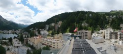 Archiv Foto Webcam St. Moritz Dorf II Ausblick Hotel Schweizerhof Richtung St. Moritz Bad 13:00