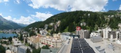 Archiv Foto Webcam St. Moritz Dorf II Ausblick Hotel Schweizerhof Richtung St. Moritz Bad 11:00