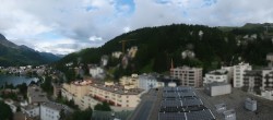 Archiv Foto Webcam St. Moritz Dorf II Ausblick Hotel Schweizerhof Richtung St. Moritz Bad 07:00