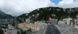 Archiv Foto Webcam St. Moritz Dorf II Ausblick Hotel Schweizerhof Richtung St. Moritz Bad 11:00