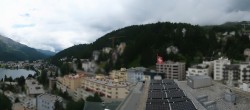 Archiv Foto Webcam St. Moritz Dorf II Ausblick Hotel Schweizerhof Richtung St. Moritz Bad 15:00