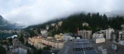 Archived image Webcam St. Moritz village II View from Hotel Schweizerhof towards St. Moritz Bad 06:00