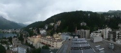 Archived image Webcam St. Moritz village II View from Hotel Schweizerhof towards St. Moritz Bad 09:00