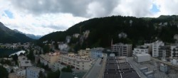 Archived image Webcam St. Moritz village II View from Hotel Schweizerhof towards St. Moritz Bad 15:00