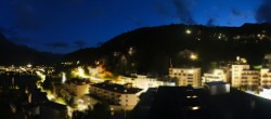 Archived image Webcam St. Moritz village II View from Hotel Schweizerhof towards St. Moritz Bad 21:00