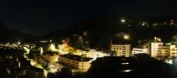 Archived image Webcam St. Moritz village II View from Hotel Schweizerhof towards St. Moritz Bad 23:00