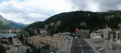 Archived image Webcam St. Moritz village II View from Hotel Schweizerhof towards St. Moritz Bad 15:00