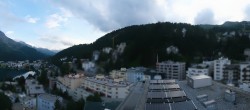 Archived image Webcam St. Moritz village II View from Hotel Schweizerhof towards St. Moritz Bad 19:00