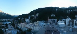 Archiv Foto Webcam St. Moritz Dorf II Ausblick Hotel Schweizerhof Richtung St. Moritz Bad 19:00