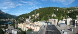 Archiv Foto Webcam St. Moritz Dorf II Ausblick Hotel Schweizerhof Richtung St. Moritz Bad 07:00