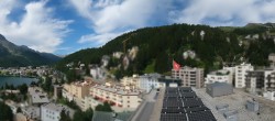 Archiv Foto Webcam St. Moritz Dorf II Ausblick Hotel Schweizerhof Richtung St. Moritz Bad 09:00