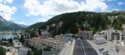 Archiv Foto Webcam St. Moritz Dorf II Ausblick Hotel Schweizerhof Richtung St. Moritz Bad 13:00