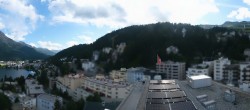 Archiv Foto Webcam St. Moritz Dorf II Ausblick Hotel Schweizerhof Richtung St. Moritz Bad 17:00