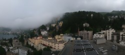 Archived image Webcam St. Moritz village II View from Hotel Schweizerhof towards St. Moritz Bad 05:00