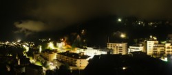 Archiv Foto Webcam St. Moritz Dorf II Ausblick Hotel Schweizerhof Richtung St. Moritz Bad 23:00