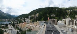 Archiv Foto Webcam St. Moritz Dorf II Ausblick Hotel Schweizerhof Richtung St. Moritz Bad 13:00