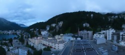 Archiv Foto Webcam St. Moritz Dorf II Ausblick Hotel Schweizerhof Richtung St. Moritz Bad 05:00