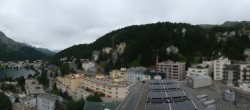 Archiv Foto Webcam St. Moritz Dorf II Ausblick Hotel Schweizerhof Richtung St. Moritz Bad 09:00