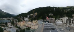 Archiv Foto Webcam St. Moritz Dorf II Ausblick Hotel Schweizerhof Richtung St. Moritz Bad 13:00
