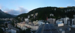 Archiv Foto Webcam St. Moritz Dorf II Ausblick Hotel Schweizerhof Richtung St. Moritz Bad 05:00