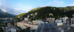 Archiv Foto Webcam St. Moritz Dorf II Ausblick Hotel Schweizerhof Richtung St. Moritz Bad 06:00