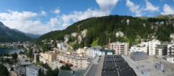 Archiv Foto Webcam St. Moritz Dorf II Ausblick Hotel Schweizerhof Richtung St. Moritz Bad 09:00