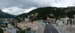 Archiv Foto Webcam St. Moritz Dorf II Ausblick Hotel Schweizerhof Richtung St. Moritz Bad 13:00