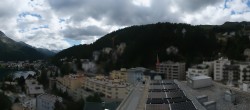 Archiv Foto Webcam St. Moritz Dorf II Ausblick Hotel Schweizerhof Richtung St. Moritz Bad 15:00