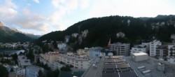 Archiv Foto Webcam St. Moritz Dorf II Ausblick Hotel Schweizerhof Richtung St. Moritz Bad 19:00