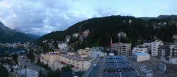 Archiv Foto Webcam St. Moritz Dorf II Ausblick Hotel Schweizerhof Richtung St. Moritz Bad 05:00