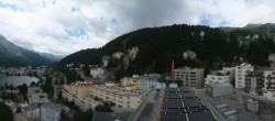 Archiv Foto Webcam St. Moritz Dorf II Ausblick Hotel Schweizerhof Richtung St. Moritz Bad 11:00