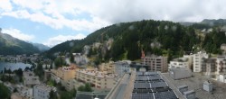 Archiv Foto Webcam St. Moritz Dorf II Ausblick Hotel Schweizerhof Richtung St. Moritz Bad 13:00