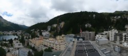 Archiv Foto Webcam St. Moritz Dorf II Ausblick Hotel Schweizerhof Richtung St. Moritz Bad 13:00