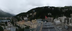 Archiv Foto Webcam St. Moritz Dorf II Ausblick Hotel Schweizerhof Richtung St. Moritz Bad 15:00