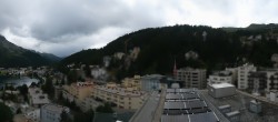 Archiv Foto Webcam St. Moritz Dorf II Ausblick Hotel Schweizerhof Richtung St. Moritz Bad 17:00