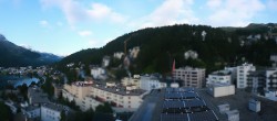 Archiv Foto Webcam St. Moritz Dorf II Ausblick Hotel Schweizerhof Richtung St. Moritz Bad 06:00