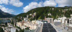 Archiv Foto Webcam St. Moritz Dorf II Ausblick Hotel Schweizerhof Richtung St. Moritz Bad 09:00