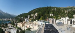 Archiv Foto Webcam St. Moritz Dorf II Ausblick Hotel Schweizerhof Richtung St. Moritz Bad 09:00