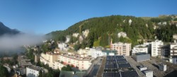 Archiv Foto Webcam St. Moritz Dorf II Ausblick Hotel Schweizerhof Richtung St. Moritz Bad 07:00